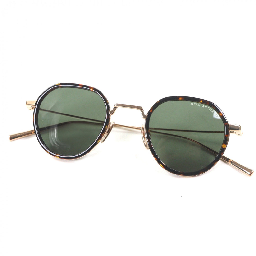 Pristine DITA sunglasses ARTOA.82 Marble Boston gold mens DTS475