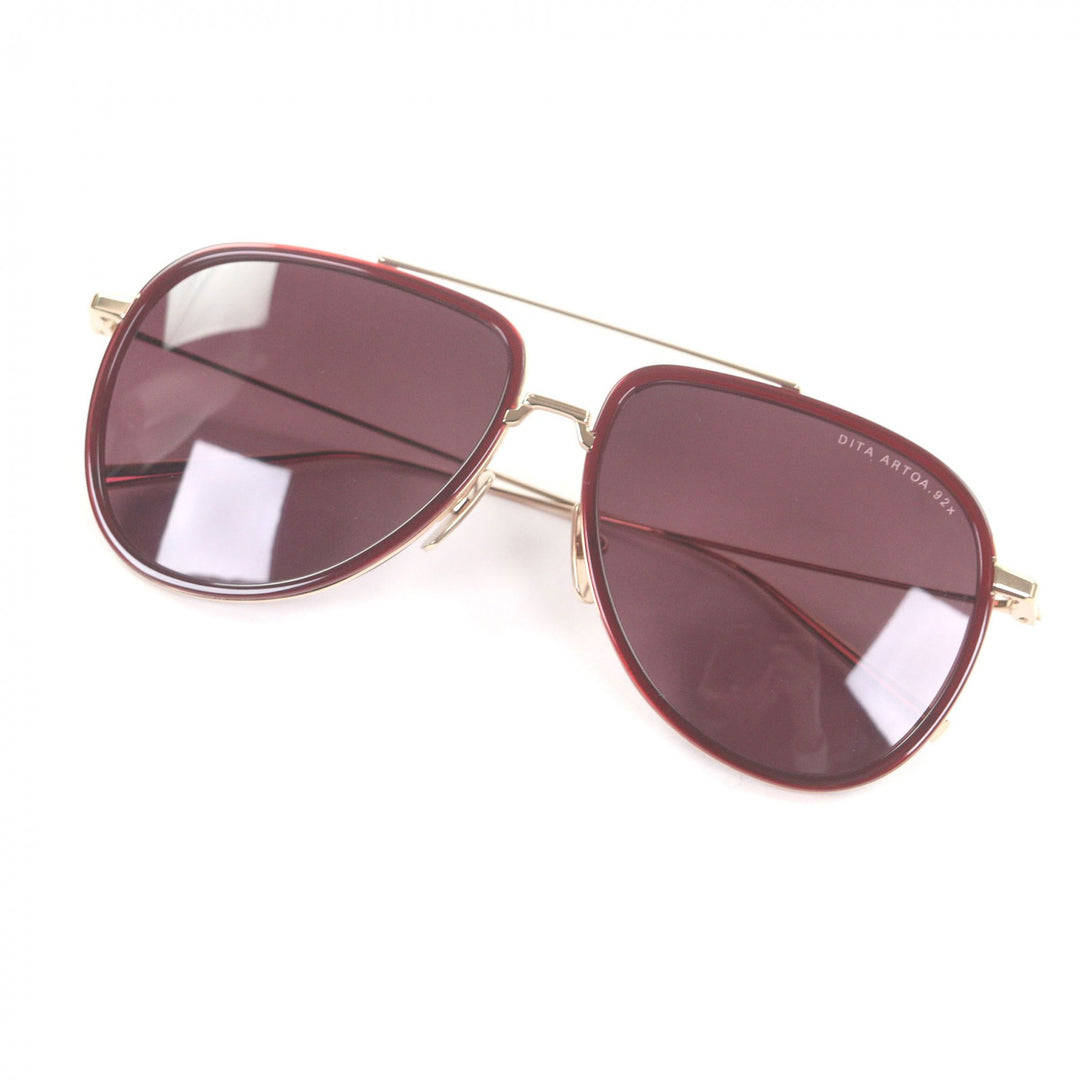 Pristine DITA sunglasses ARTOA.92x Two Bridges Pink gold mens DTS472-A-03