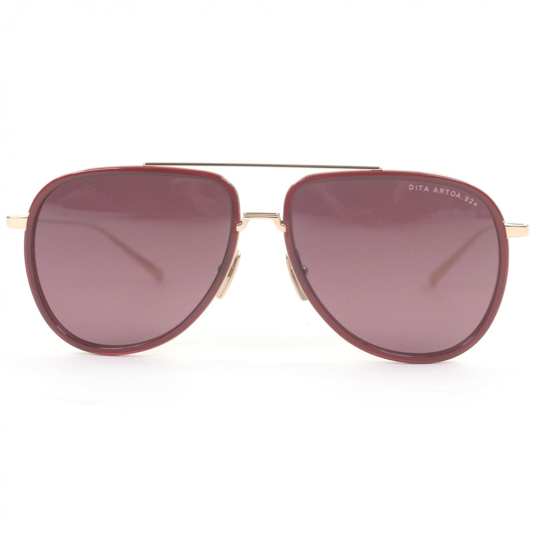Pristine DITA sunglasses ARTOA.92x Two Bridges Pink gold mens DTS472-A-03