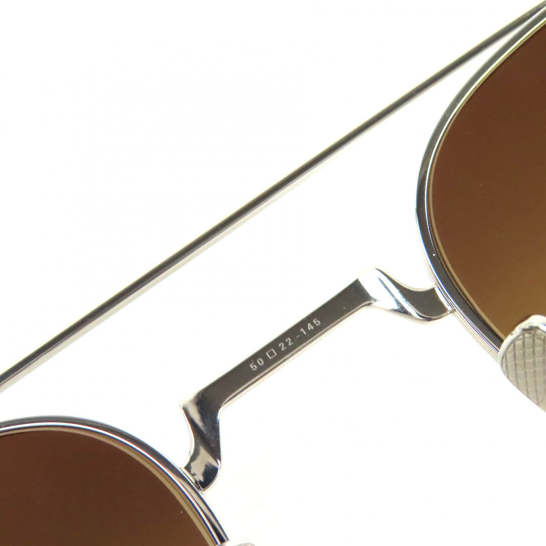 Pristine DITA sunglasses ARTOA.27 Two-bridge Square Silver mens DTS163