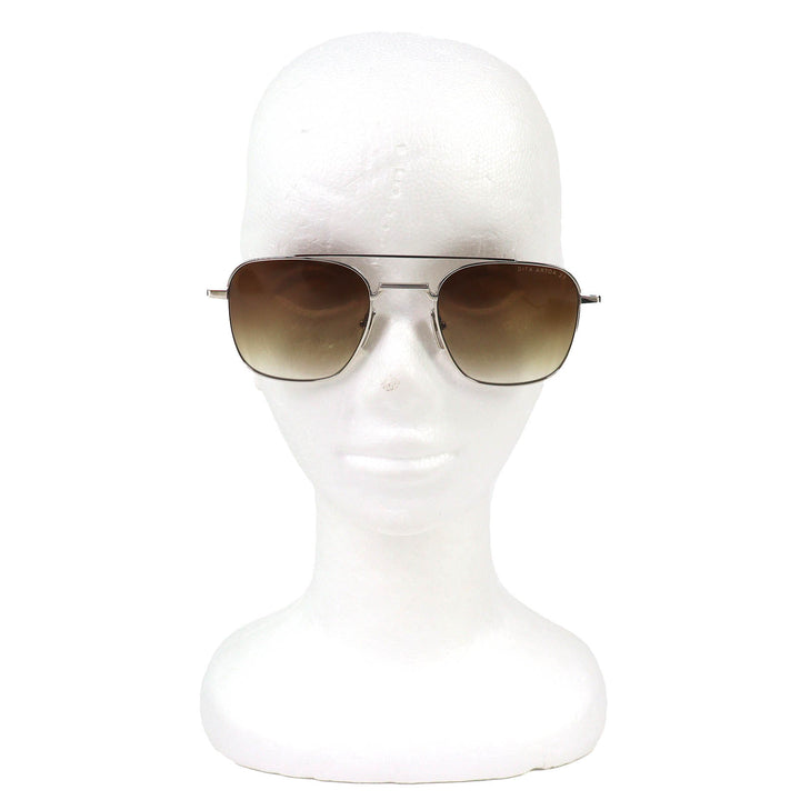 Pristine DITA sunglasses ARTOA.27 Two-bridge Square Silver mens DTS163