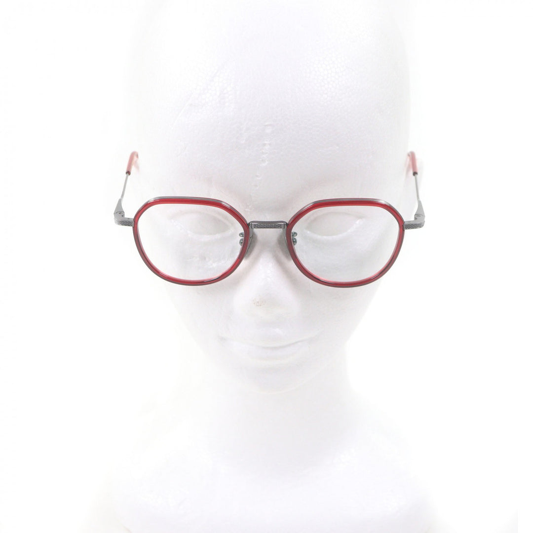 Pristine DITA Glasses AVIATIA-FOUR Clear red mens DTX453-A-03