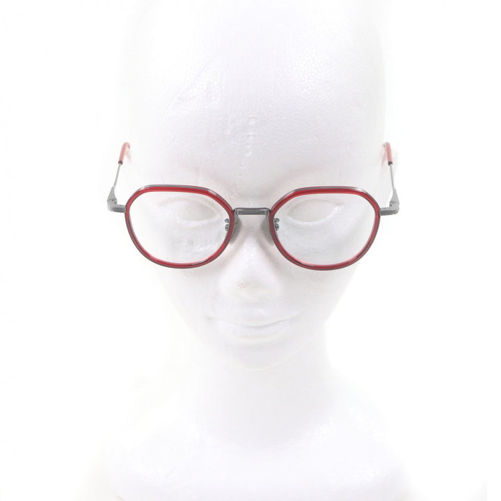 Pristine DITA Glasses AVIATIA-FOUR Clear red mens DTX453-A-03
