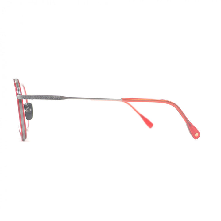 Pristine DITA Glasses AVIATIA-FOUR Clear red mens DTX453-A-03