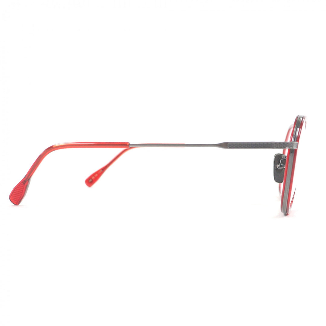 Pristine DITA Glasses AVIATIA-FOUR Clear red mens DTX453-A-03