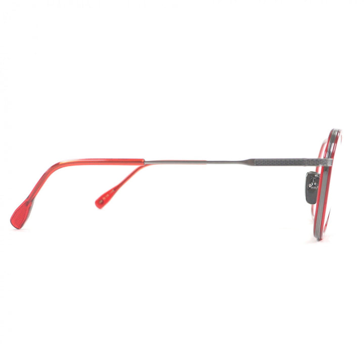 Pristine DITA Glasses AVIATIA-FOUR Clear red mens DTX453-A-03