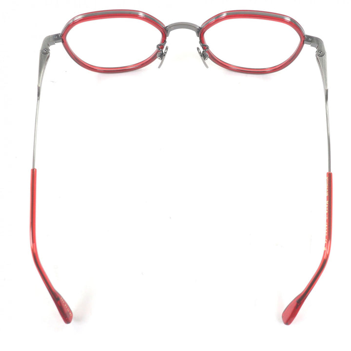 Pristine DITA Glasses AVIATIA-FOUR Clear red mens DTX453-A-03