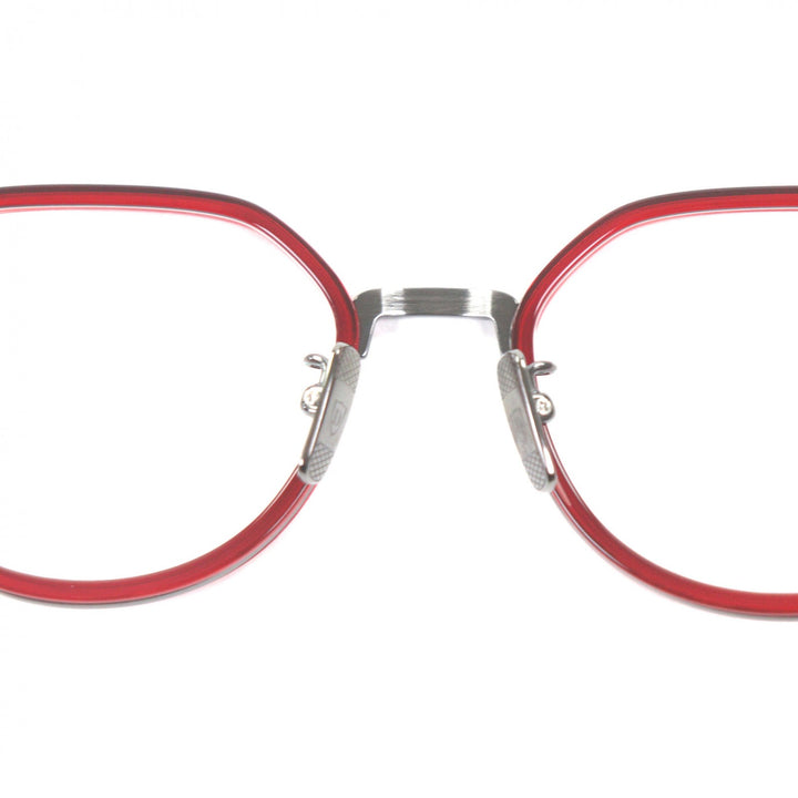 Pristine DITA Glasses AVIATIA-FOUR Clear red mens DTX453-A-03