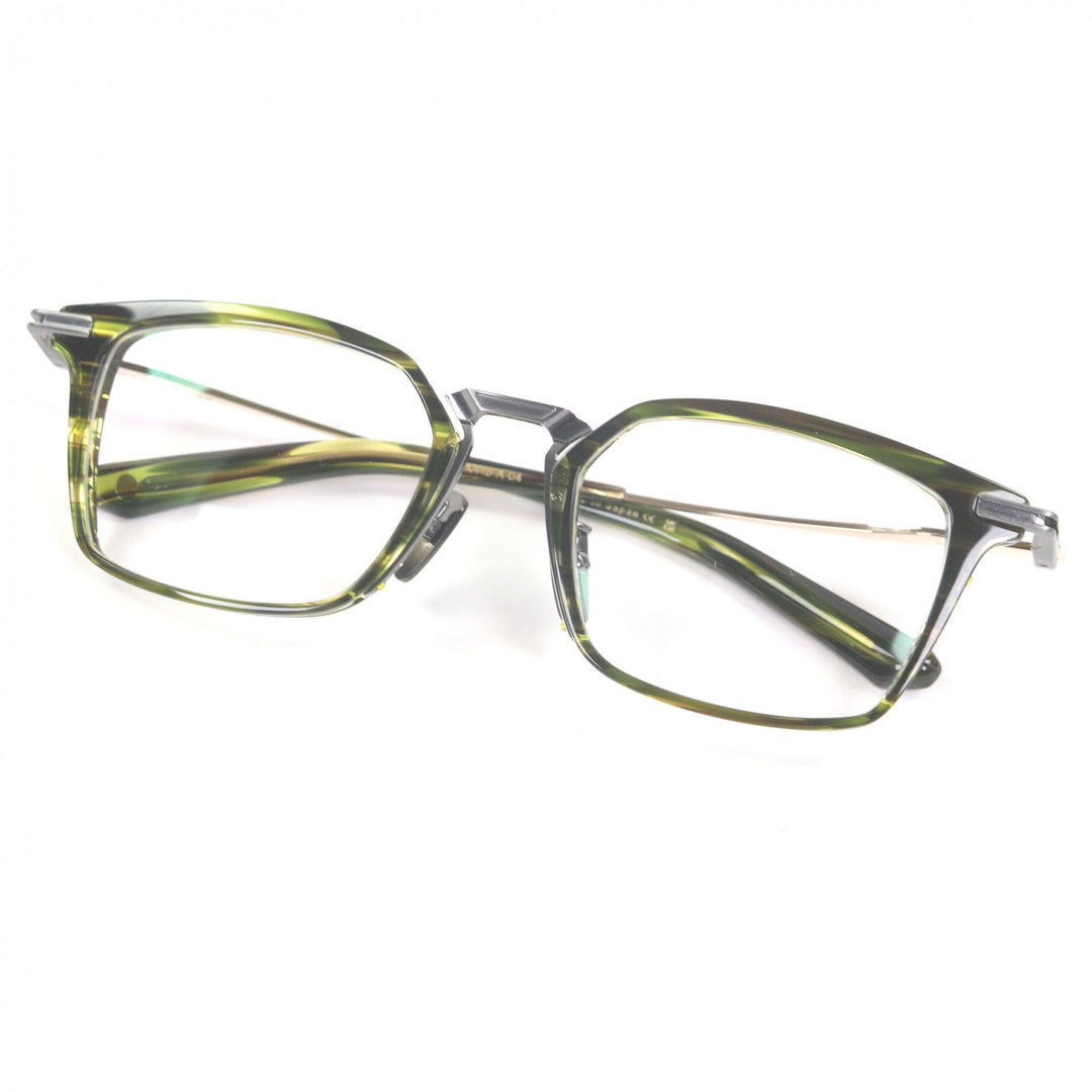 Pristine DITA Glasses AEGEUS-TWO Square Clear Khaki