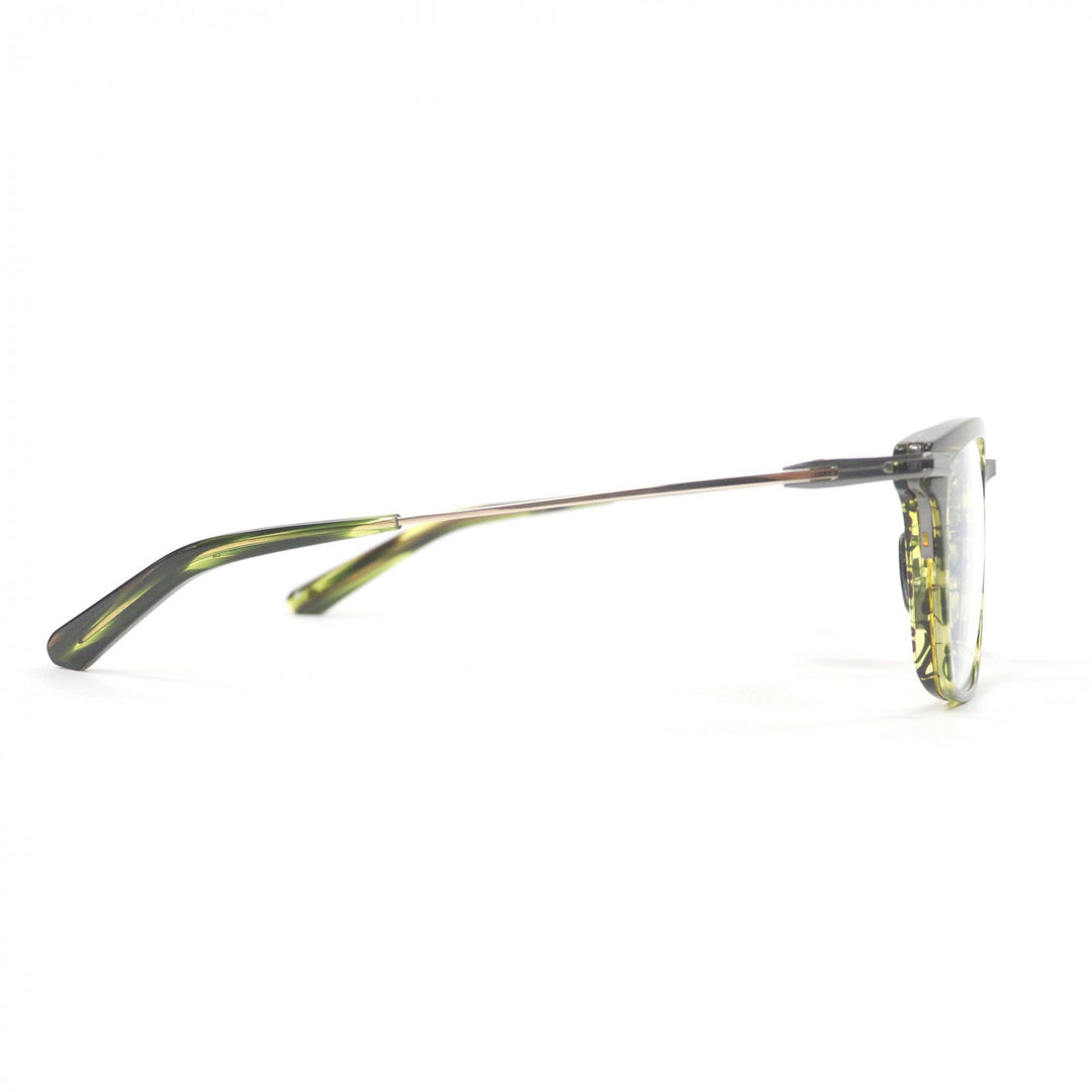 Pristine DITA Glasses AEGEUS-TWO Square Clear Khaki