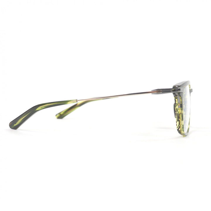 Pristine DITA Glasses AEGEUS-TWO Square Clear Khaki