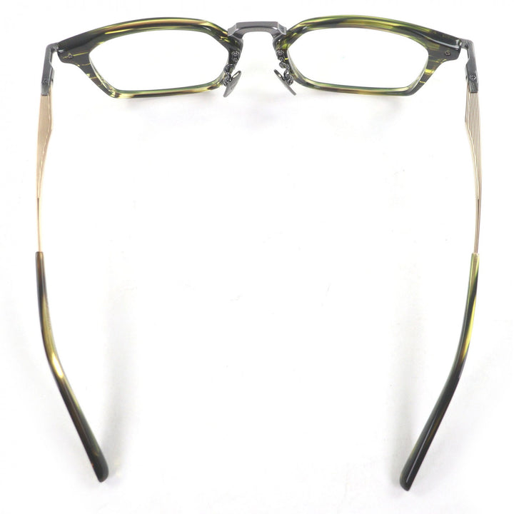 Pristine DITA Glasses AEGEUS-TWO Square Clear Khaki