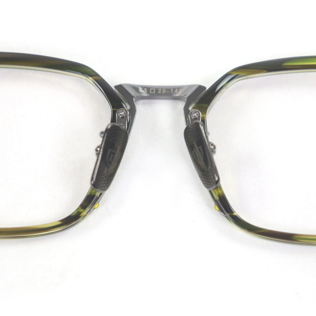 Pristine DITA Glasses AEGEUS-TWO Square Clear Khaki