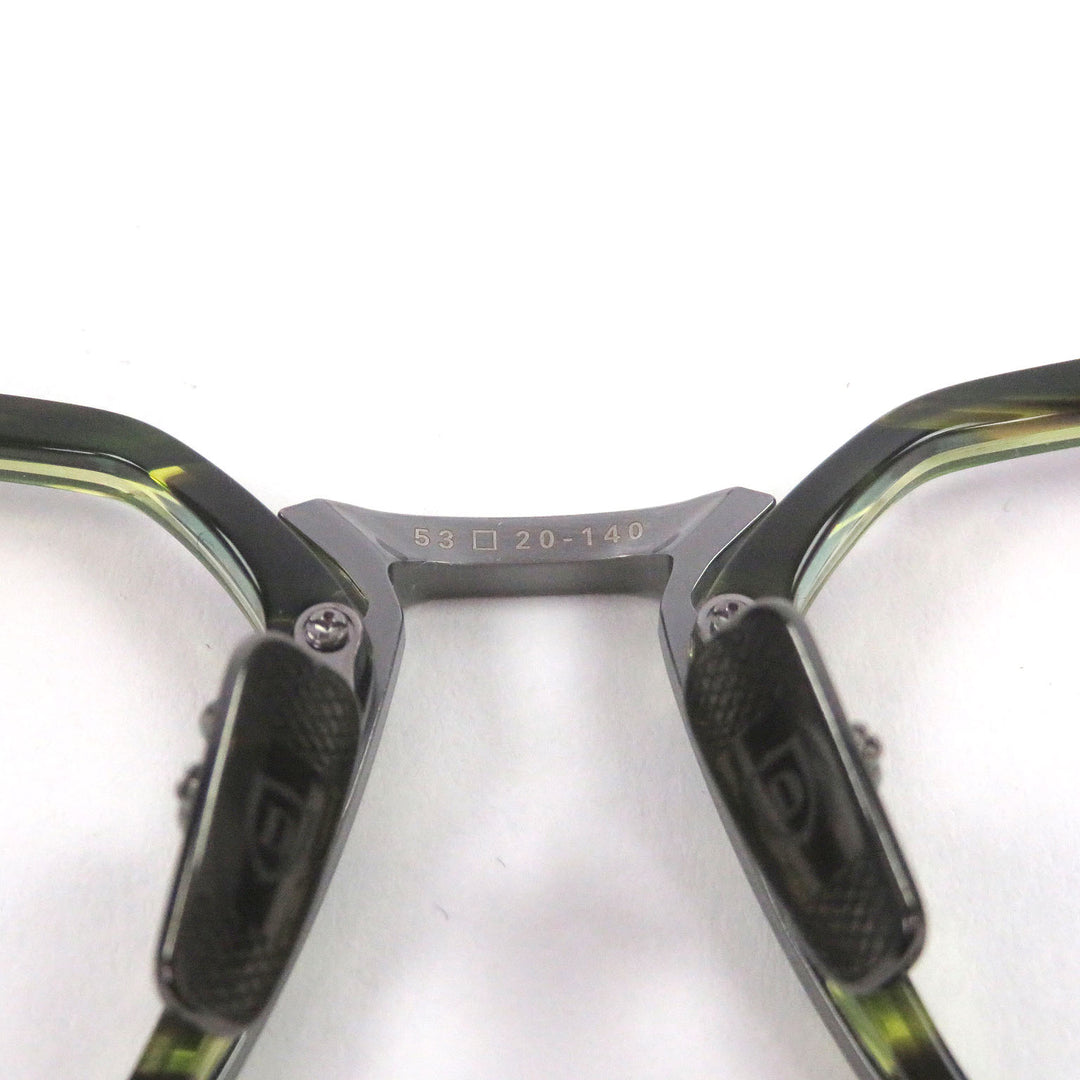 Pristine DITA Glasses AEGEUS-TWO Square Clear Khaki