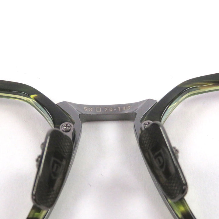 Pristine DITA Glasses AEGEUS-TWO Square Clear Khaki