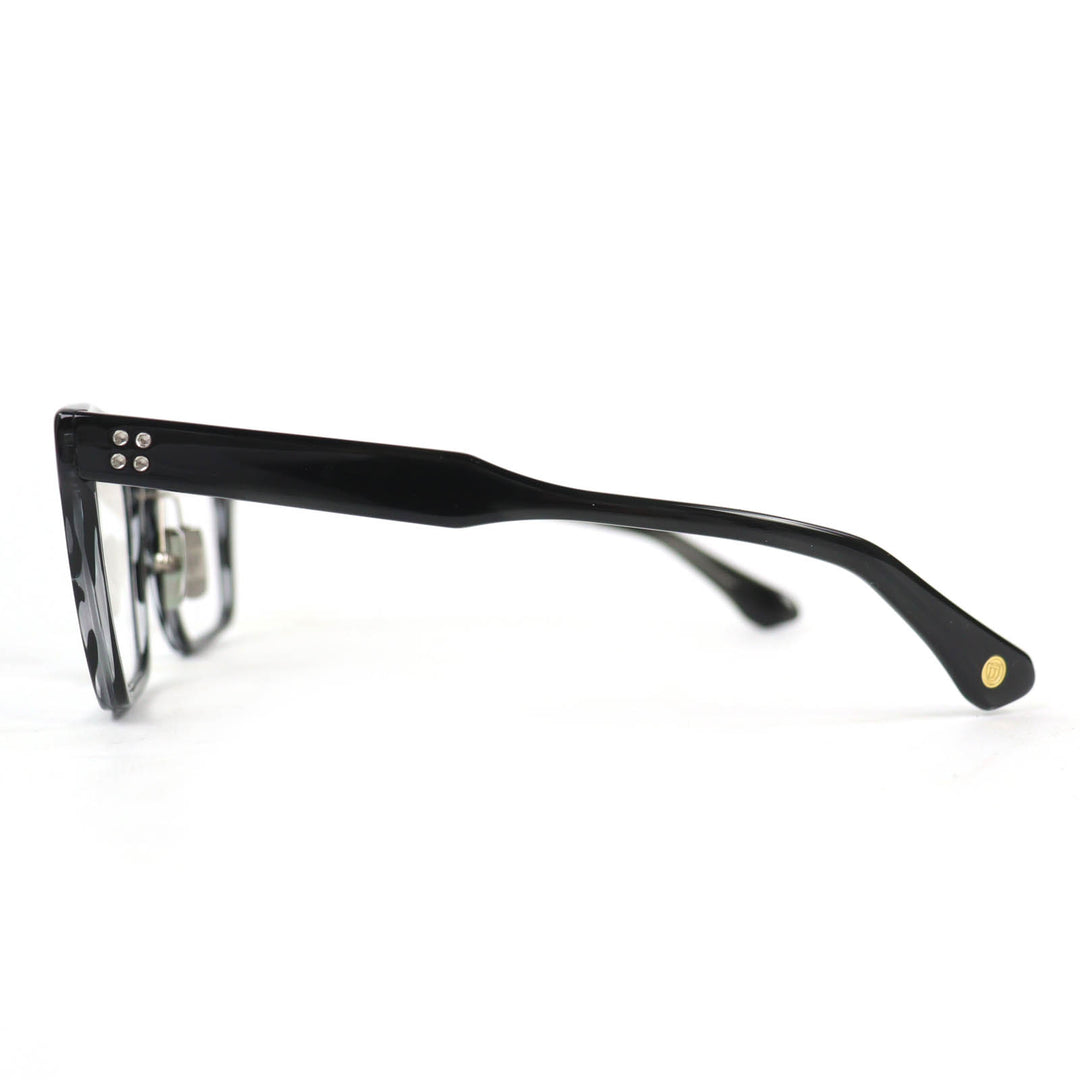 Great DITA Glasses THAVOS Square Clear Black Marble mens DTX713