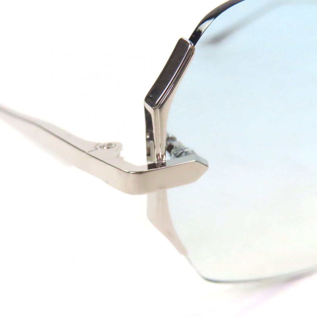 Pristine DITA sunglasses DAHLVIN Two-point eyewear Silver mens DTX200