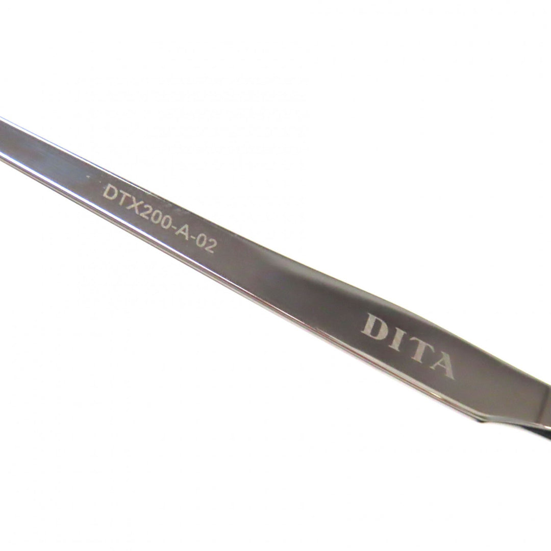 Pristine DITA sunglasses DAHLVIN Two-point eyewear Silver mens DTX200