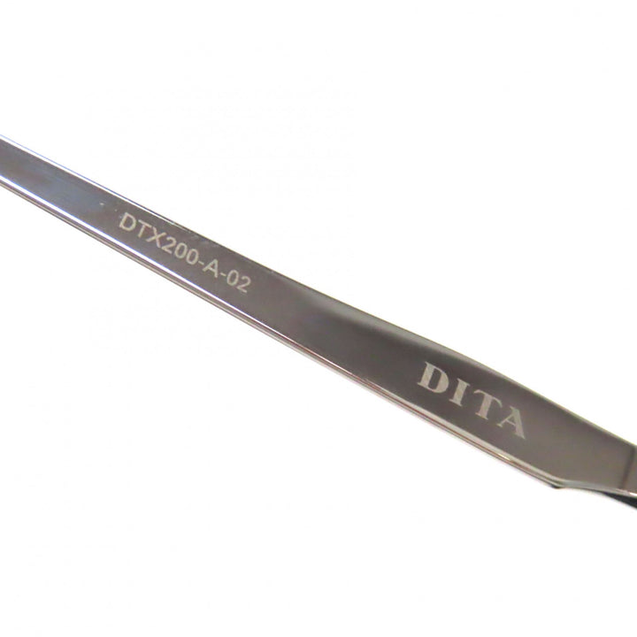 Pristine DITA sunglasses DAHLVIN Two-point eyewear Silver mens DTX200