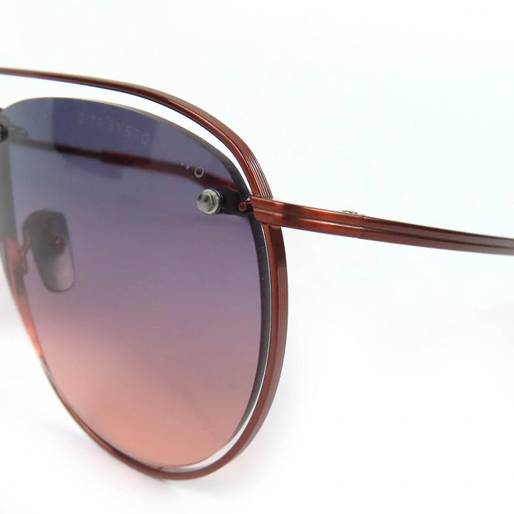 Pristine DITA sunglasses SYSTOIC-TWO Two Bridges bronze mens DTS176