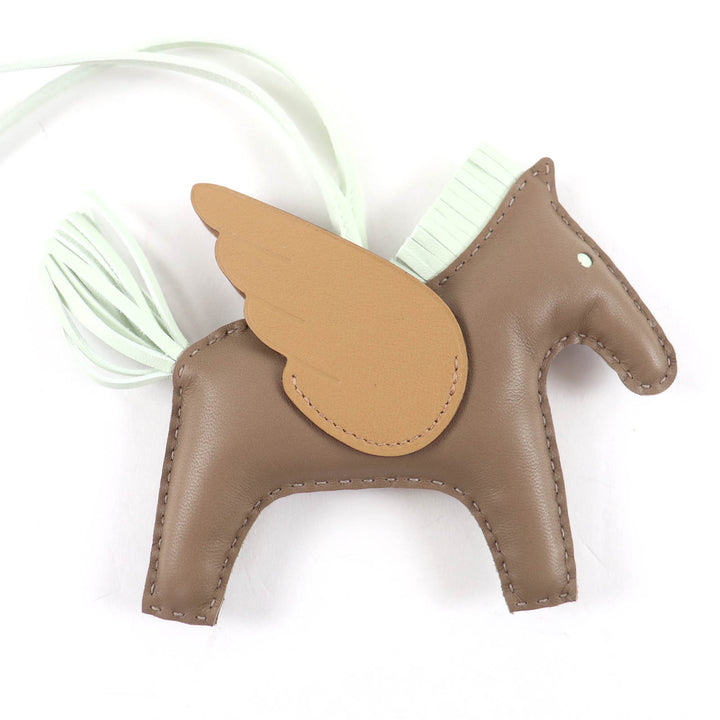 Pristine HERMES Bag charm Rodeo Charm Pegasus MM Anyo Miro Women
