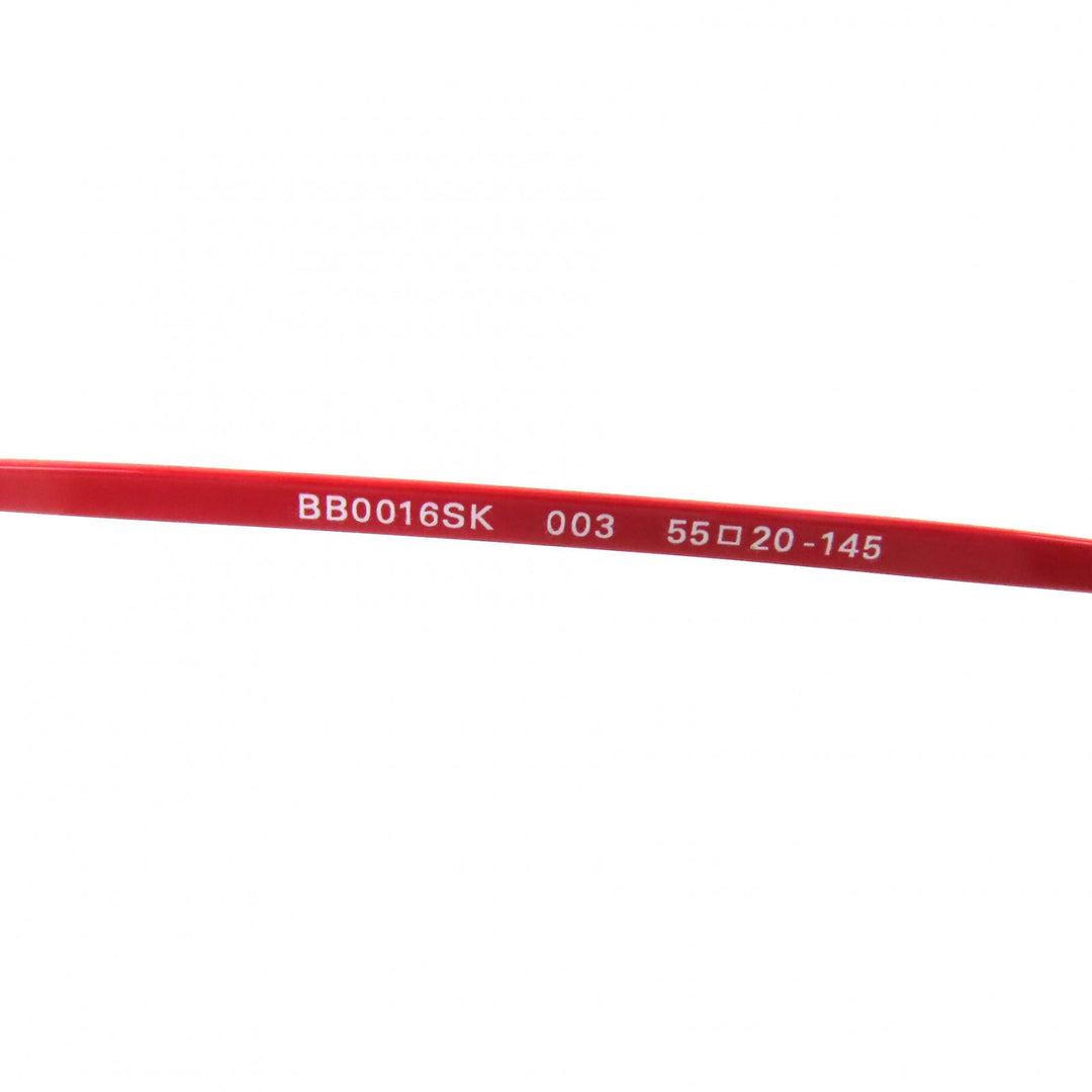 Great BALENCIAGA sunglasses Logo Round Mirror Lens Red mens BB0016SK
