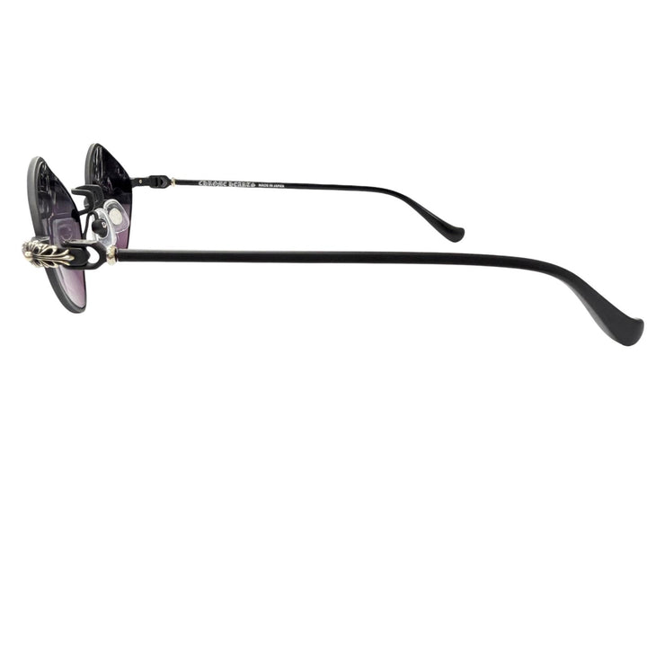 Excellent CHROME HEARTS sunglasses DIAMOND DOG Floral cross