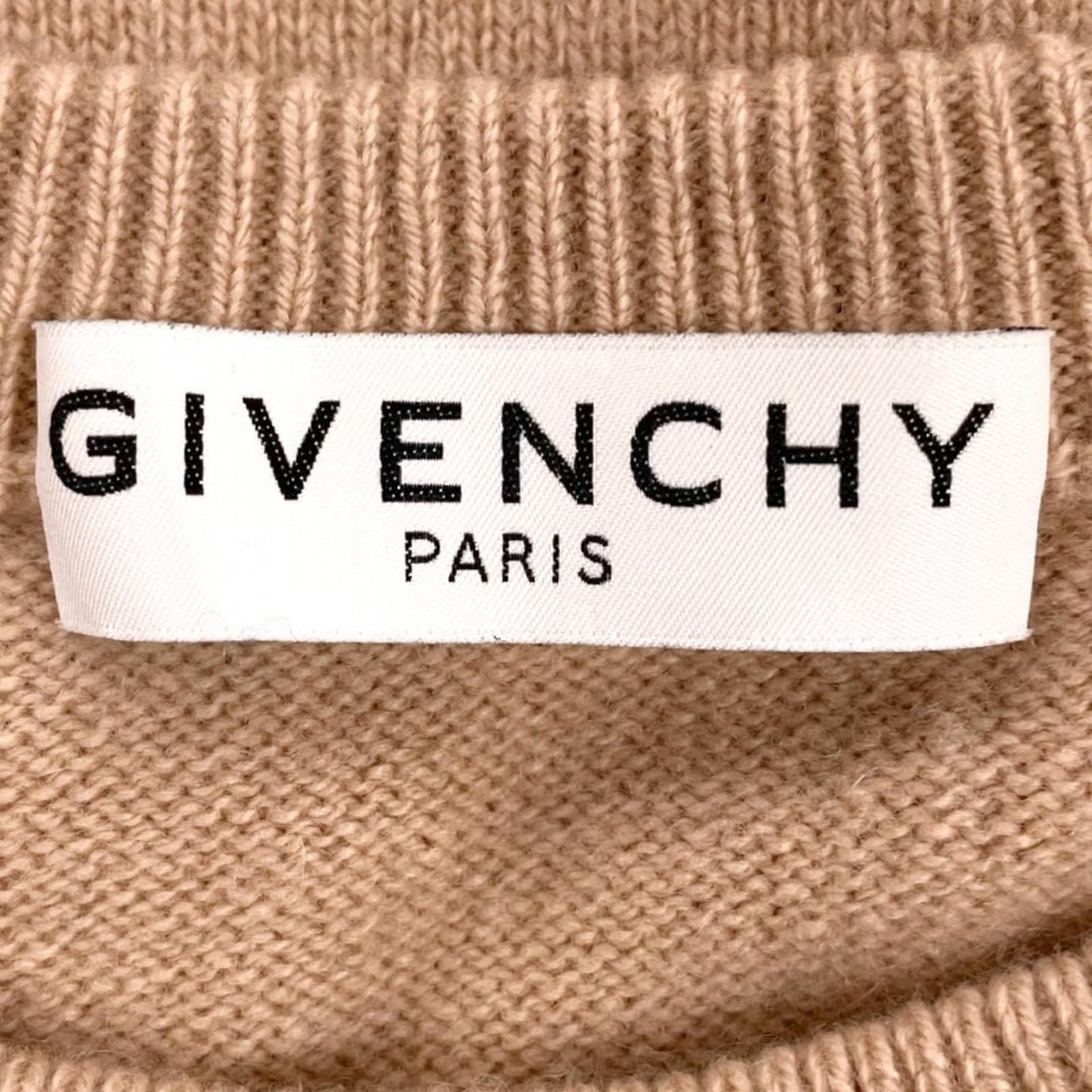 Great GIVENCHY sweater Two-tone ribbed knit sweater cashmere BW908N4Z68