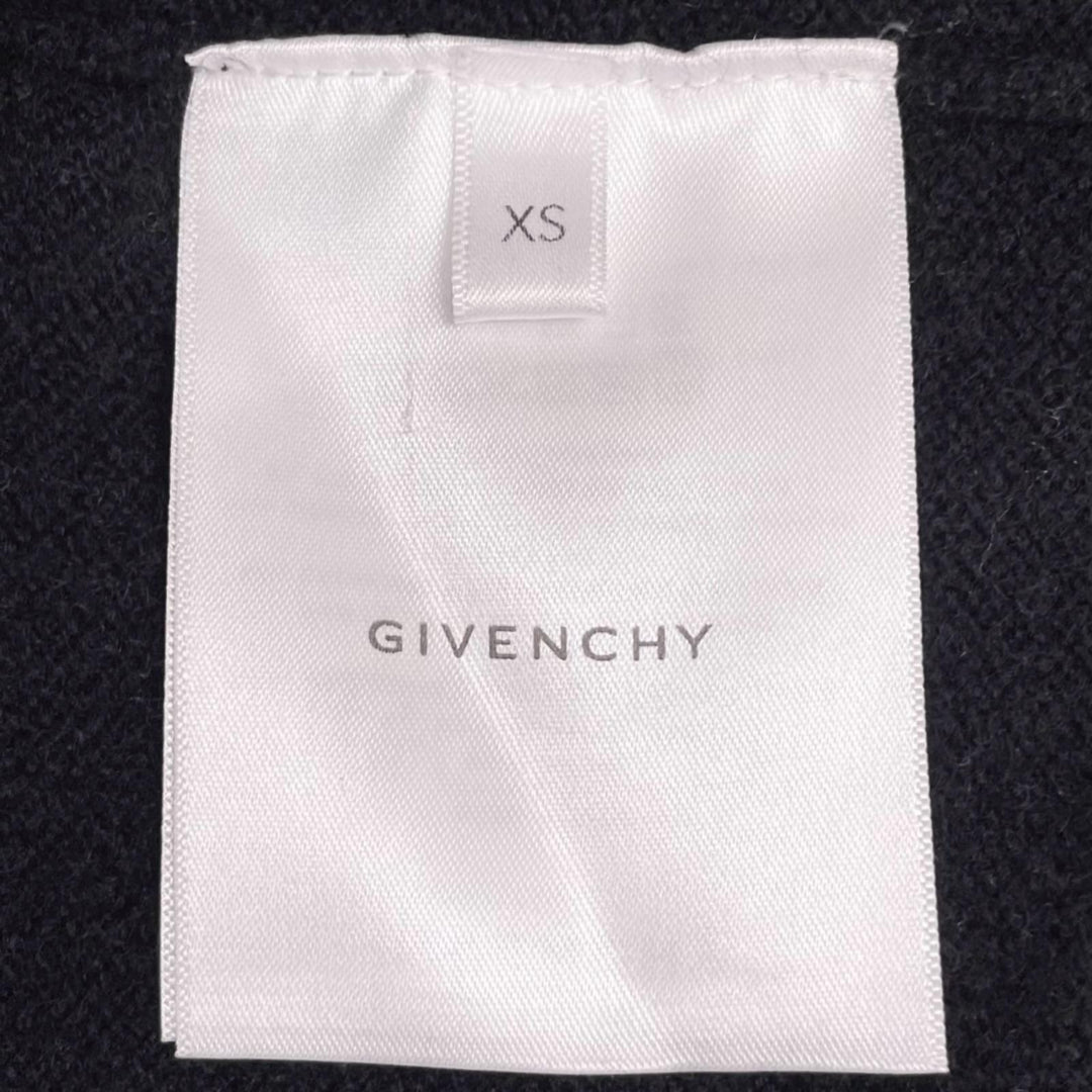 Great GIVENCHY sweater Two-tone ribbed knit sweater cashmere BW908N4Z68