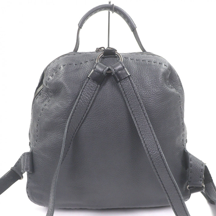Excellent HENRY BEGUELIN Backpack Â· Daypack PERA ZAINO gray leather mens
