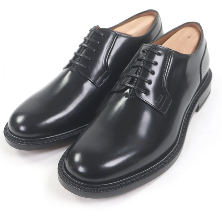 Pristine DIOR Leather shoes Evidence Lace-up derby shoes black leather mens 39