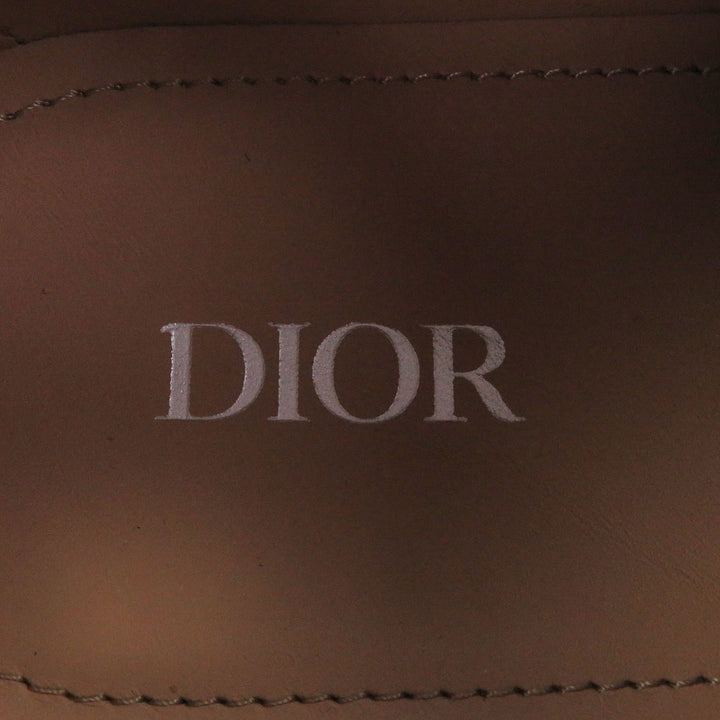 Pristine DIOR Leather shoes Evidence Lace-up derby shoes black leather mens 39