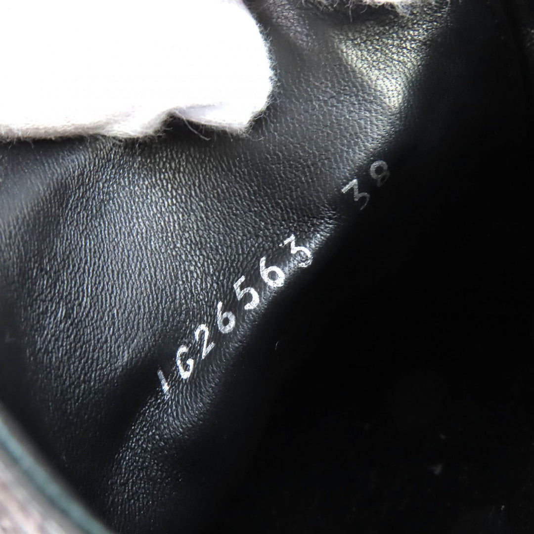 Great CHANEL Low cut sneakers COCO Mark Matelasse Quilting Caviar skin 38 G26563