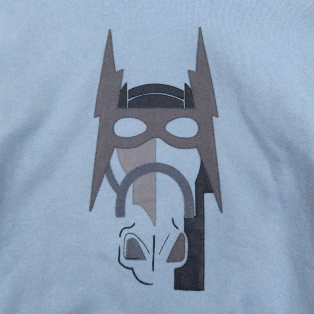 Pristine HERMES hoodie Super H Horse Lamb Leather Patch Pullover