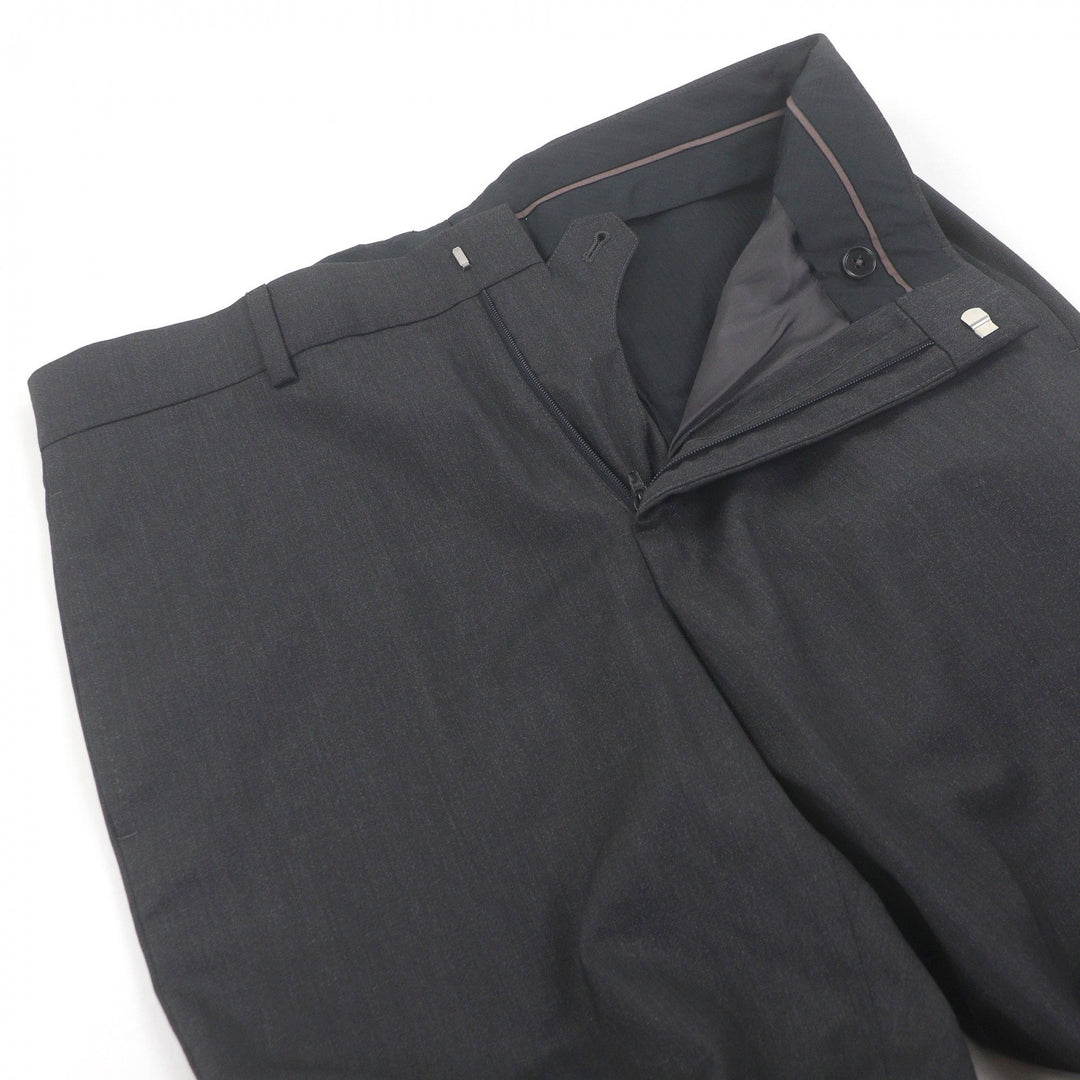 Pristine HERMES slacks gray hair mens 40 H465500H