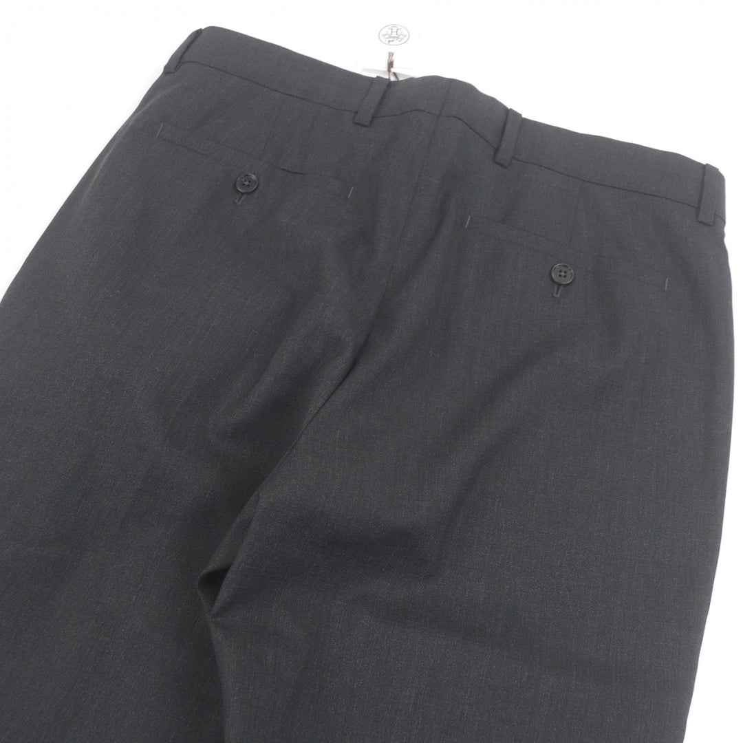 Pristine HERMES slacks gray hair mens 40 H465500H