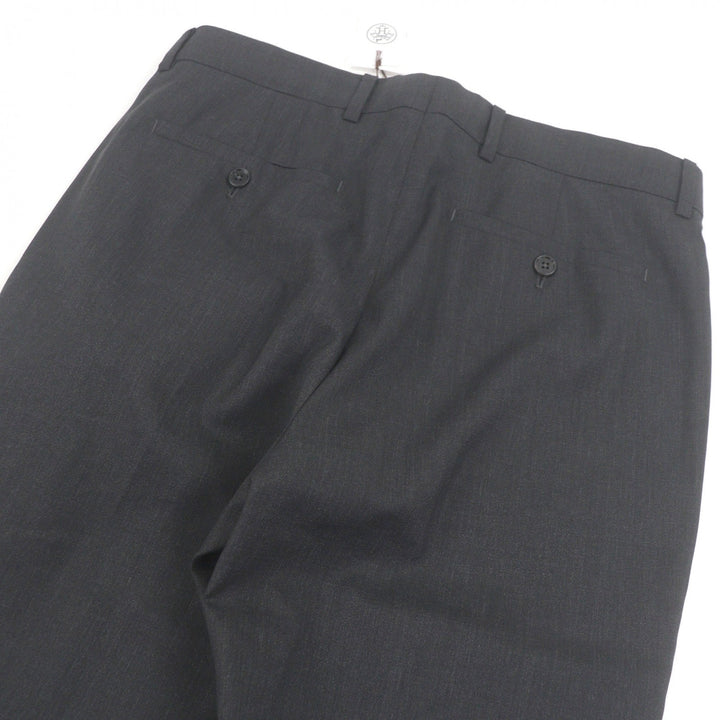 Pristine HERMES slacks gray hair mens 40 H465500H