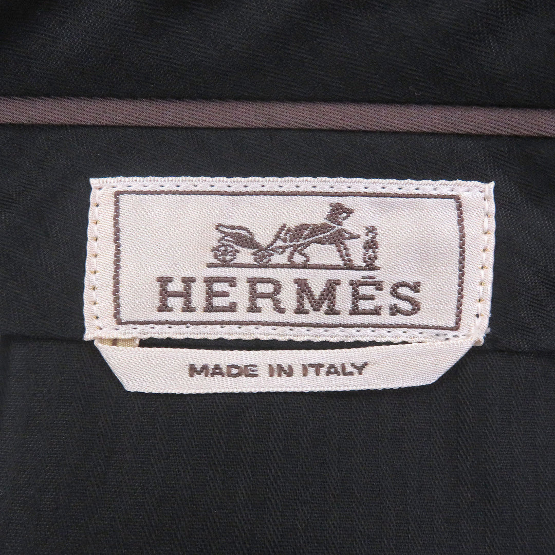 Pristine HERMES slacks gray hair mens 40 H465500H