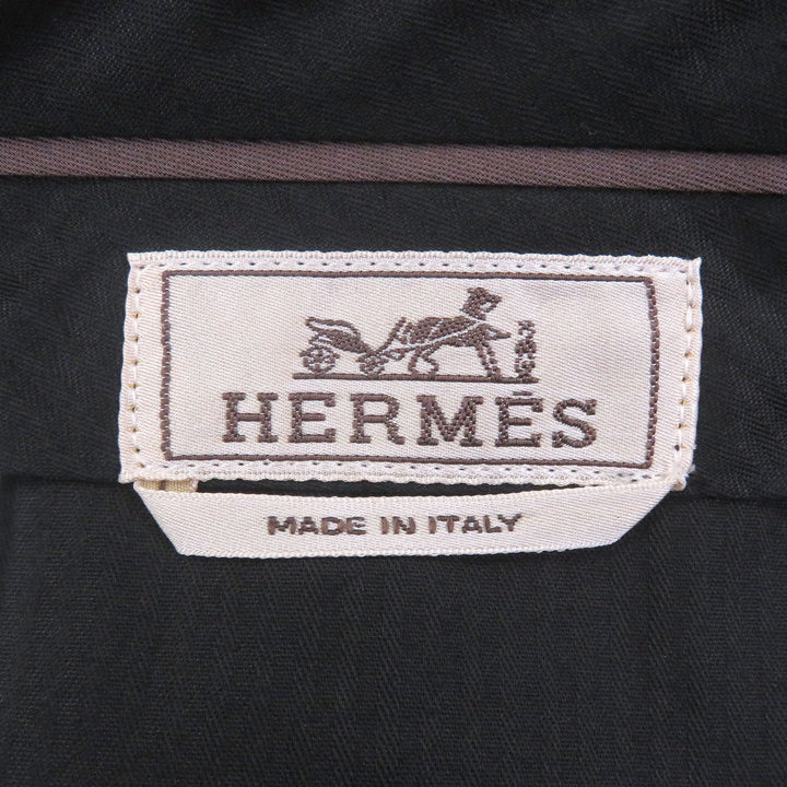 Pristine HERMES slacks gray hair mens 40 H465500H