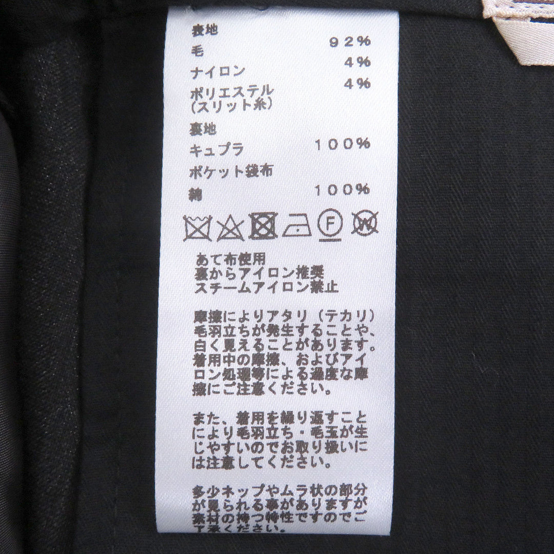 Pristine HERMES slacks gray hair mens 40 H465500H
