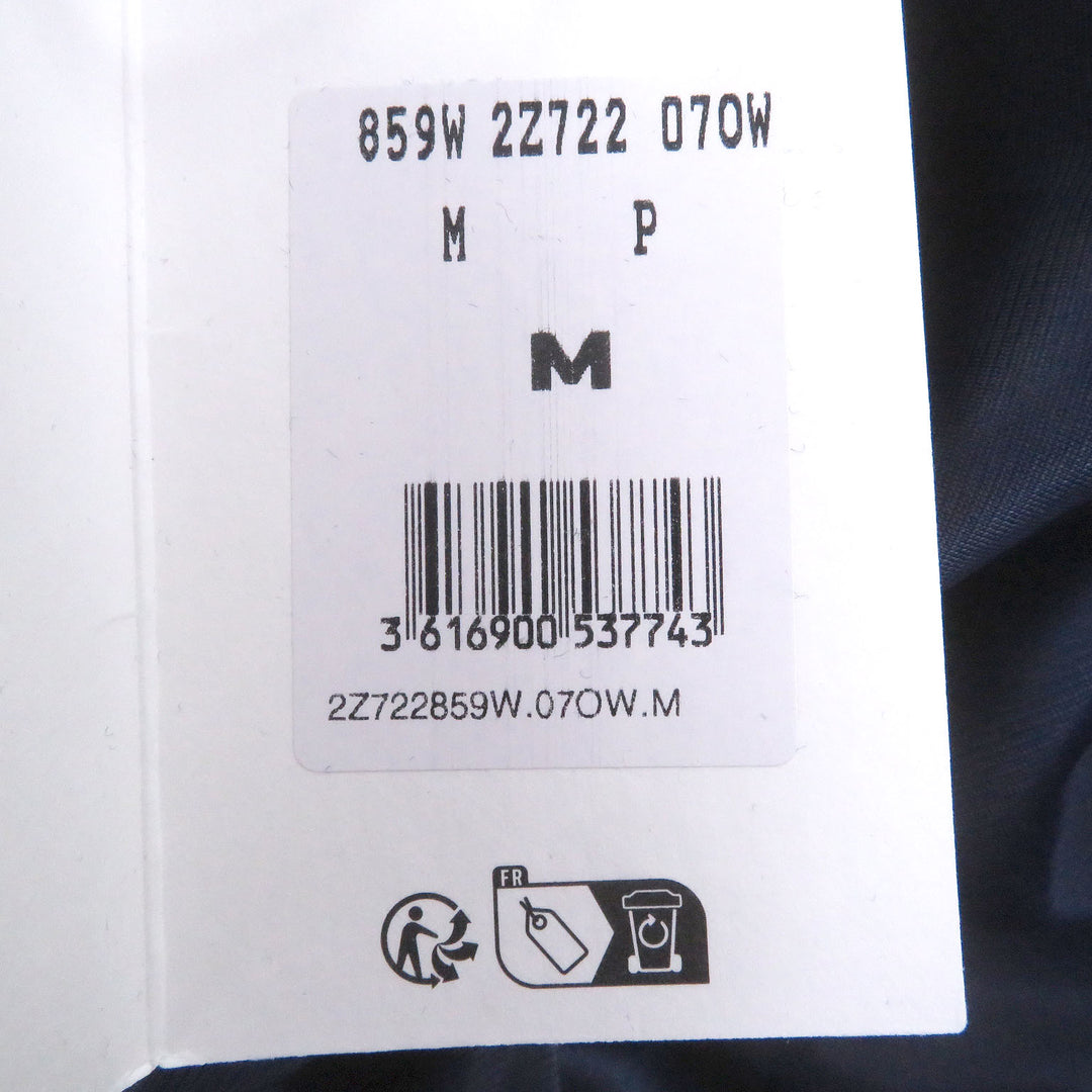Pristine CELINE Pants Logo embroidered jersey track Navy polyester mens