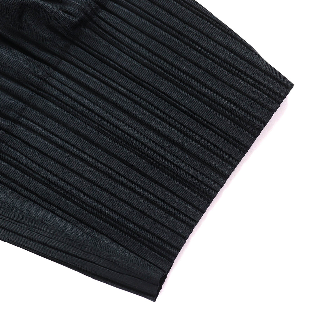 Great PLEATS PLEASE V-neck overalls/jumpsuit/all-in-one black 3 PP53-JI404