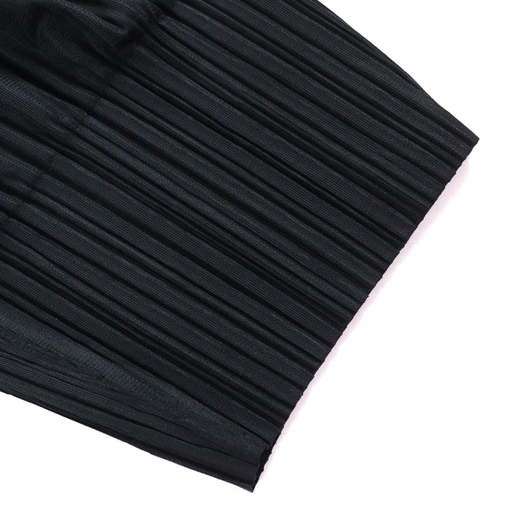 Great PLEATS PLEASE V-neck overalls/jumpsuit/all-in-one black 3 PP53-JI404