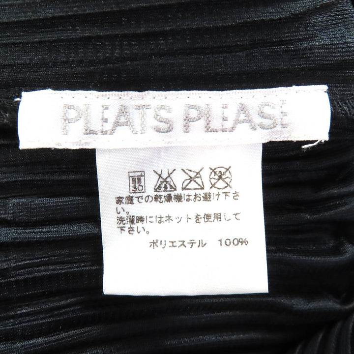 Great PLEATS PLEASE V-neck overalls/jumpsuit/all-in-one black 3 PP53-JI404