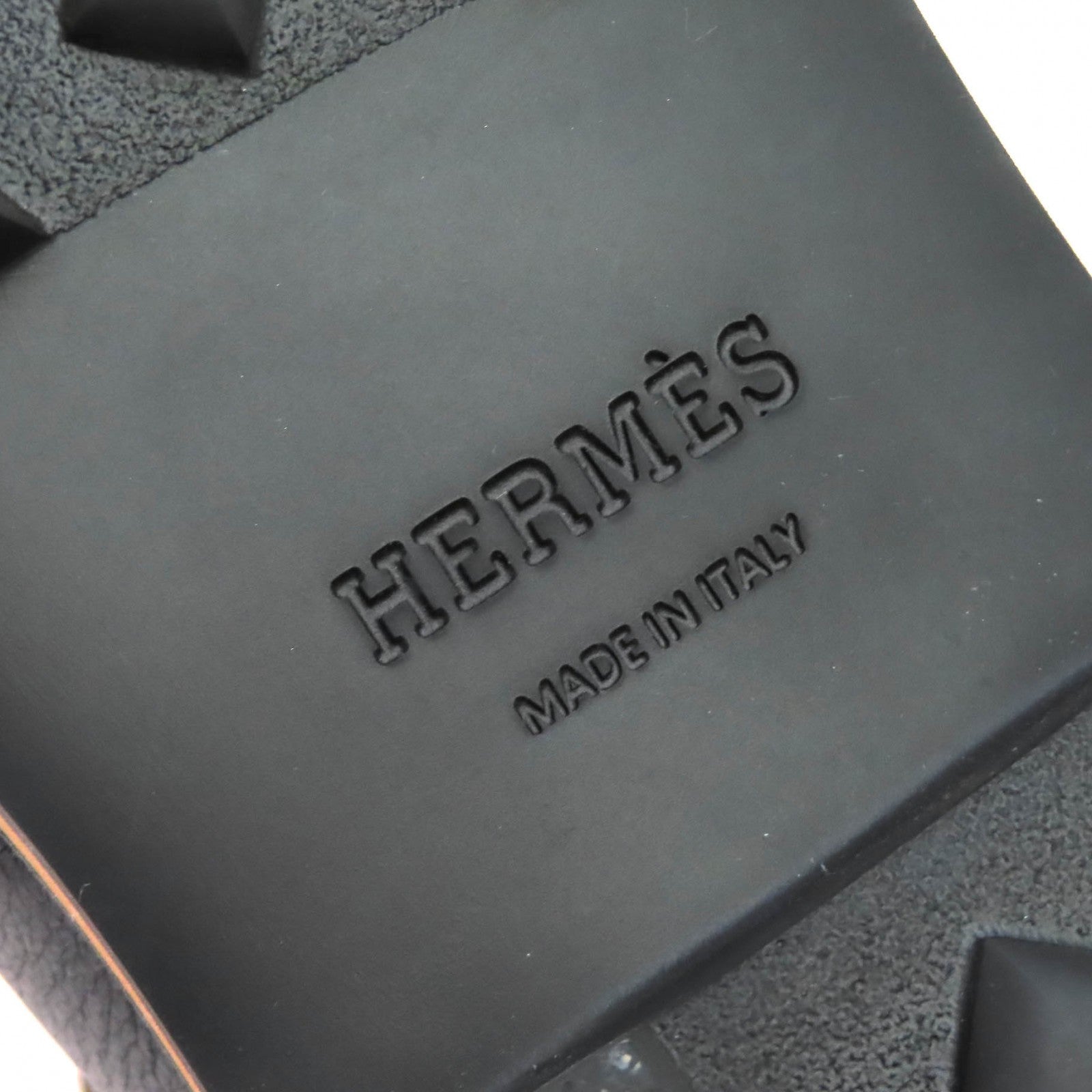 Great HERMES short boots Hike H logo trekking boots black leather