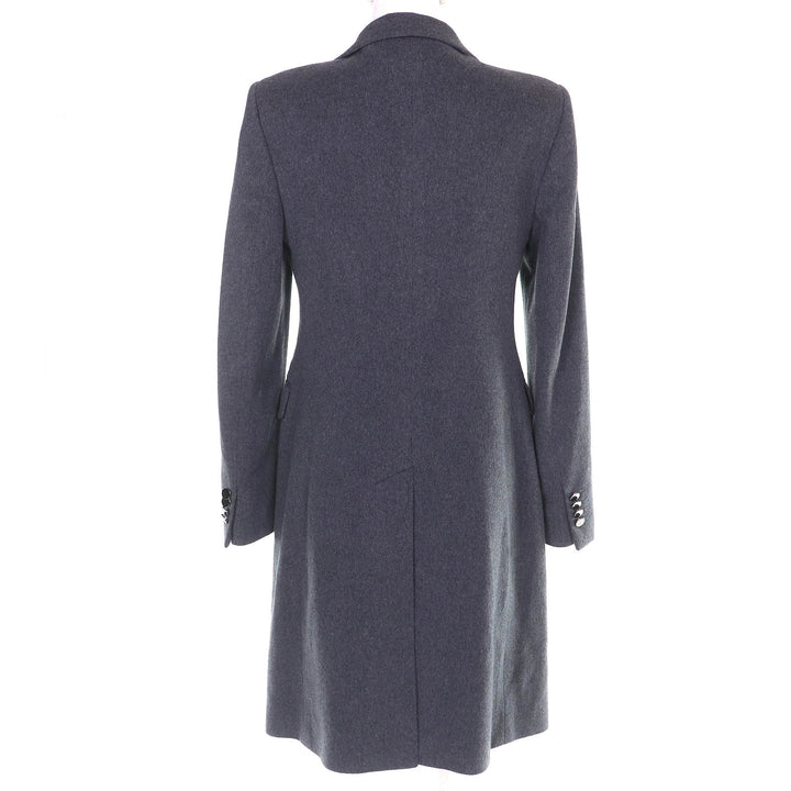 Pristine TAGLIATORE Chester coat single gray cashmere Women 40