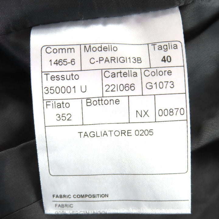 Pristine TAGLIATORE Chester coat single gray cashmere Women 40