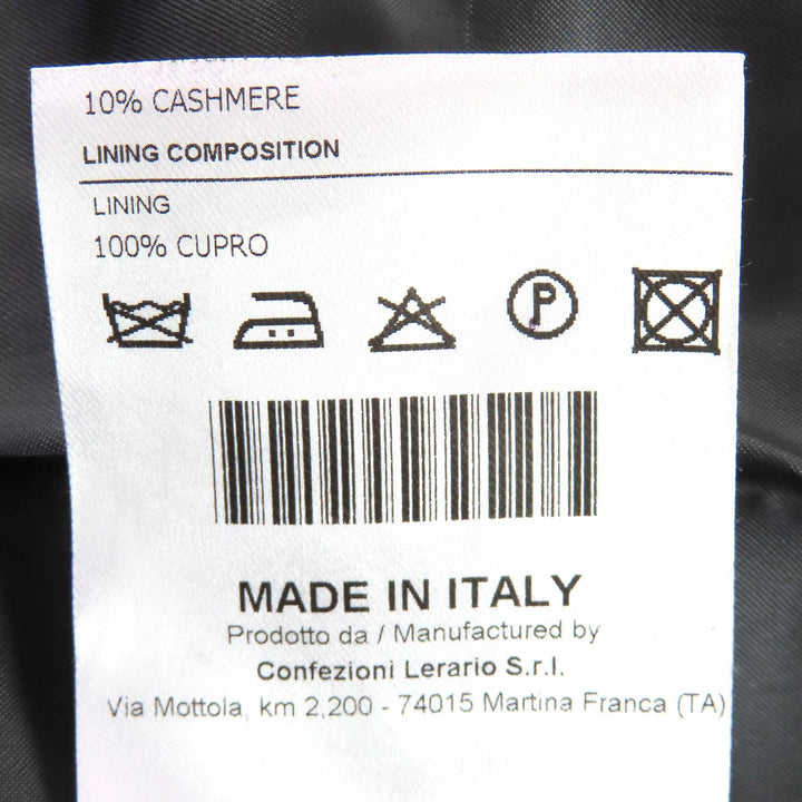 Pristine TAGLIATORE Chester coat single gray cashmere Women 40