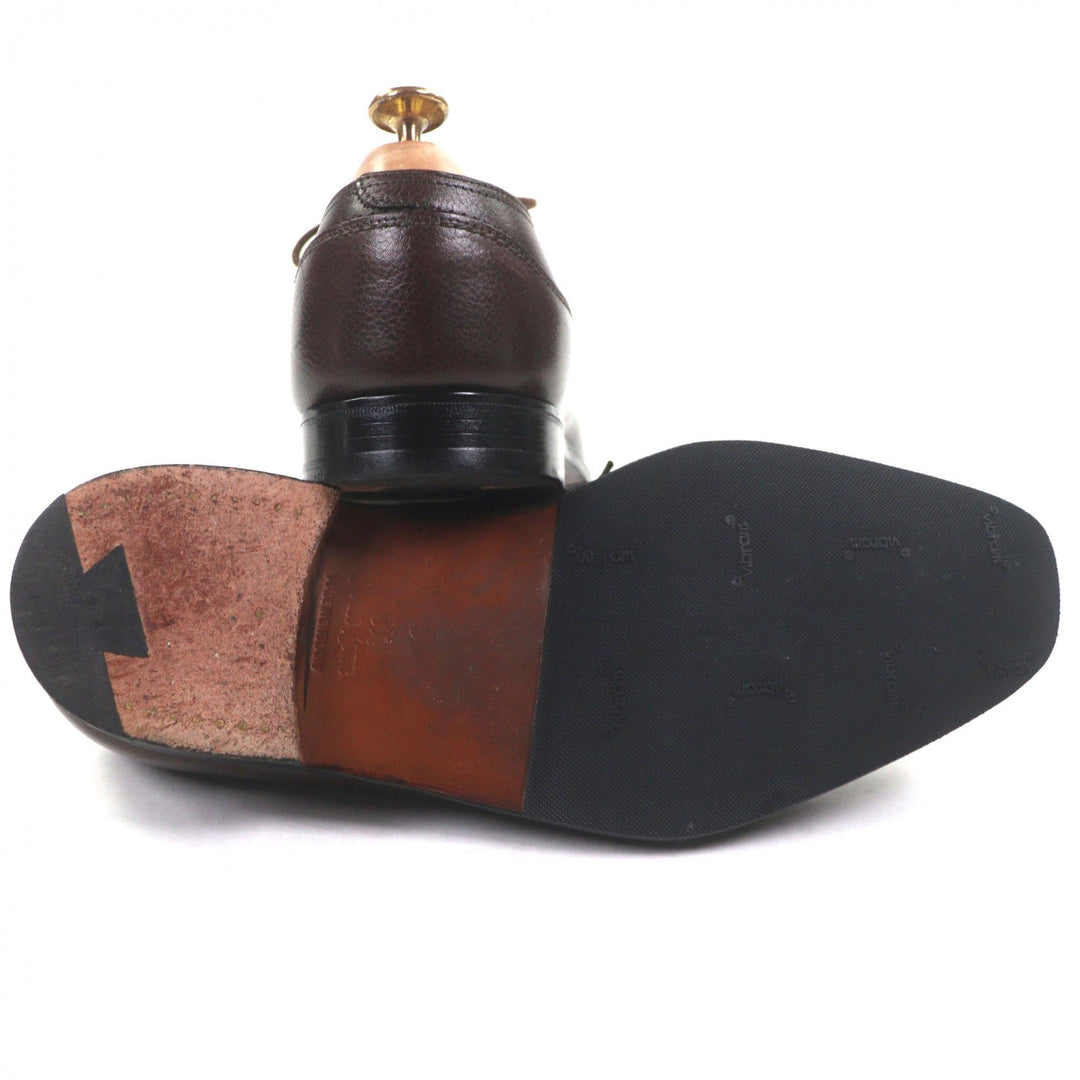 Great John Lobb Leather shoes HURTWOOD U-tip lace-up Brown leather mens 6.5