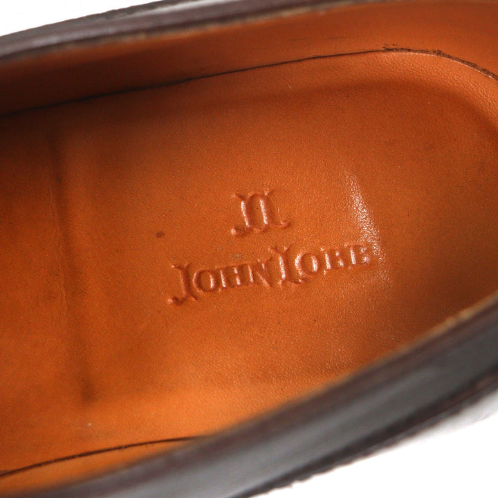 Great John Lobb Leather shoes HURTWOOD U-tip lace-up Brown leather mens 6.5